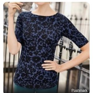 Boden Peplum Floral Career Blouse size 14